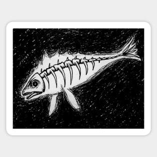 Ghost Fish Sticker